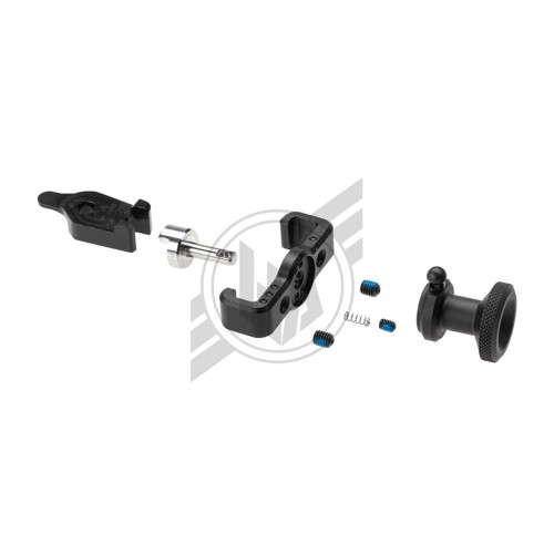 TTI AAP01 Competition Charging Handle with Selector (CNC) (BK), Manufactured by TTI Airsoft, this charging hande is CNC and features an improved fire selector